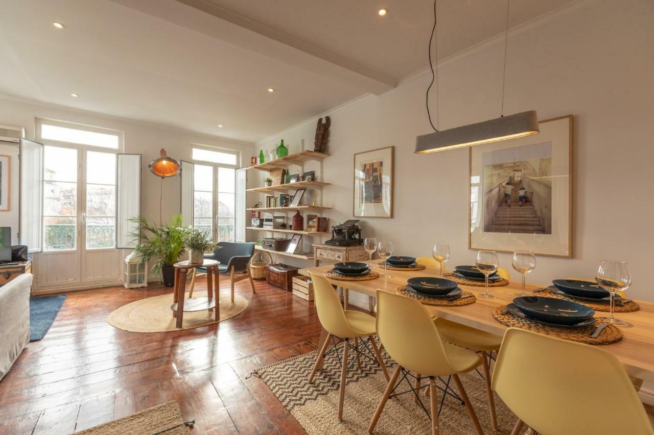 Fantastic Family Apartment In Estrela Lisboa Exteriör bild